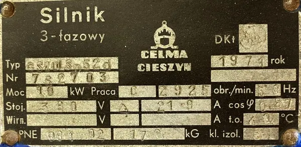 Pompa 80PM160 10kW 2925obr. - zdjęcie 2