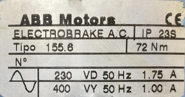 Motoreduktor / przekładnia 4kW 96obr. HAMULEC - zdjęcie 3