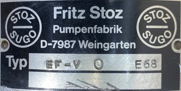 Pompa 0,25kW 1390obr. EF-V O E68 - zdjęcie 3