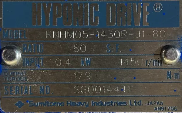 Motoreduktor / przekładnia 0,4kW 18obr. 3fazowy - zdjęcie 3
