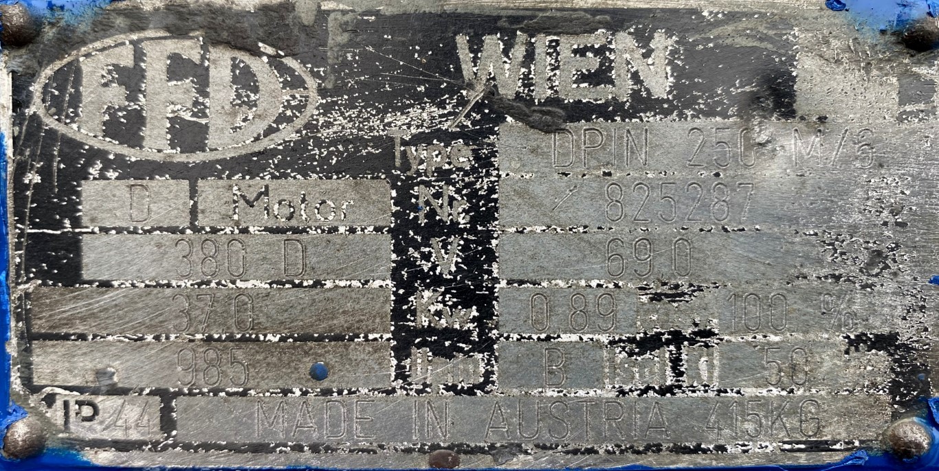 silnik elektryczny 37kW 985obr. 3fazowy - zdjęcie 2