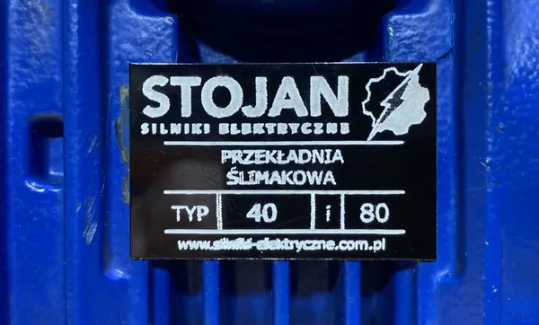 Motoreduktor / przekładnia 0,18kW 17obr. 3fazowy - zdjęcie 3