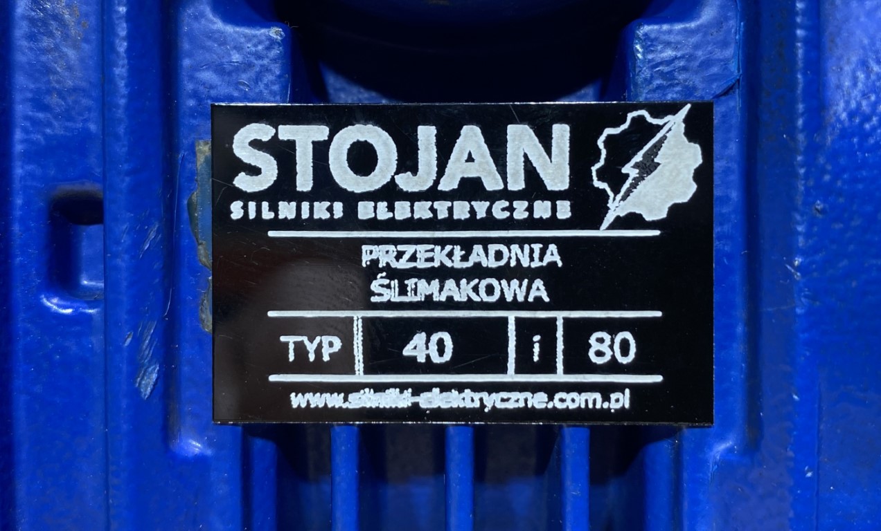 motoreduktor / przekładnia 0,18kW 17obr. 3fazowy - zdjęcie 3