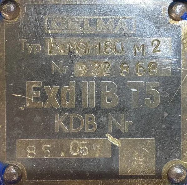 Silnik elektryczny 22kW 2940obr. 3fazowy CELMA Ex - zdjęcie 3