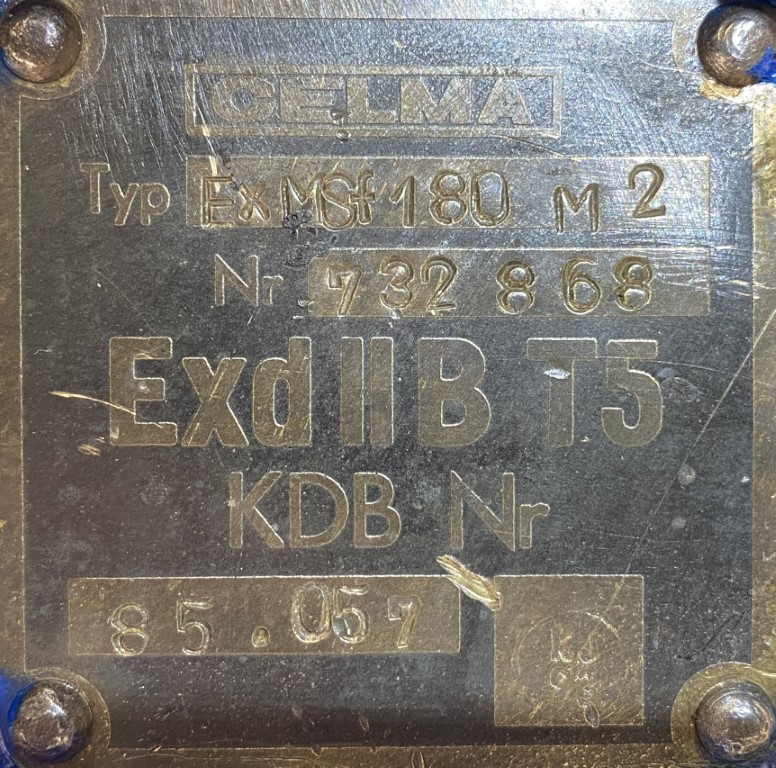 silnik elektryczny 22kW 2940obr. 3fazowy CELMA Ex - zdjęcie 3