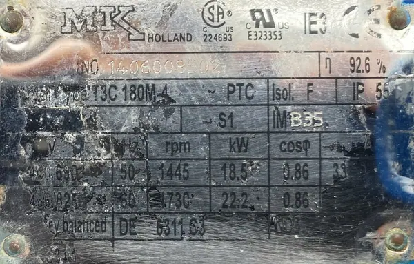 Pompa CB 250-200 G2MG12 18,5kW 1445obr. - zdjęcie 2