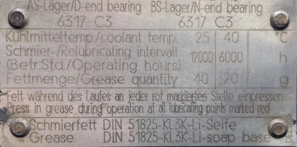 Silnik elektryczny 45kW 732obr. 3fazowy SIEMENS - zdjęcie 3