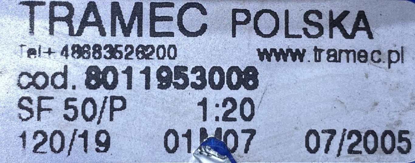 reduktor / przekładnia ślimakowa SF50/P - zdjęcie 3