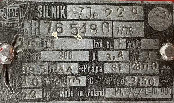 Syrena strażacka 1,5kW 2870obr. - zdjęcie 2