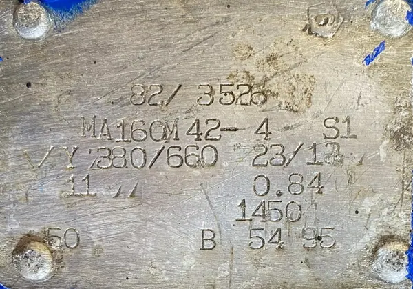 Silnik elektryczny 11kW 1450obr. 3fazowy - zdjęcie 2