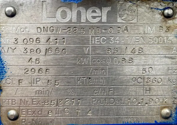 Pompa DNGW-225 MB-02A 45kW 2965obr. - zdjęcie 2