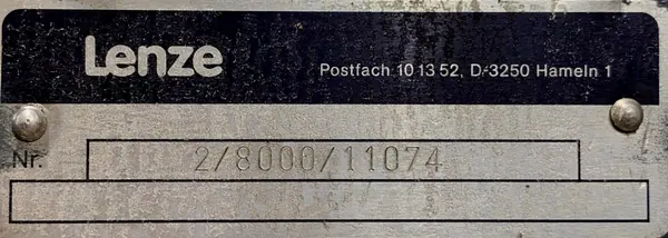 Motoreduktor / przekładnia 1,5kW 25obr. Lenze - zdjęcie 4