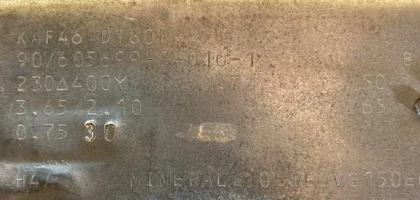 Motoreduktor / przekładnia 0,75kW 28obr. 3fazowy SEW - zdjęcie 2