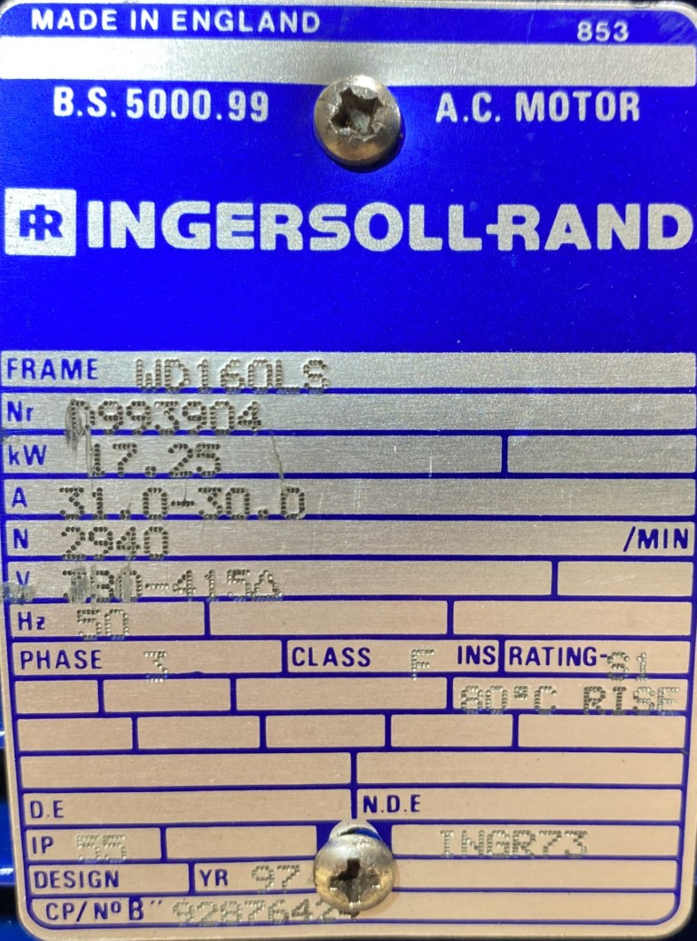 silnik elektryczny 17,25kW 2940obr. 3fazowy - zdjęcie 2