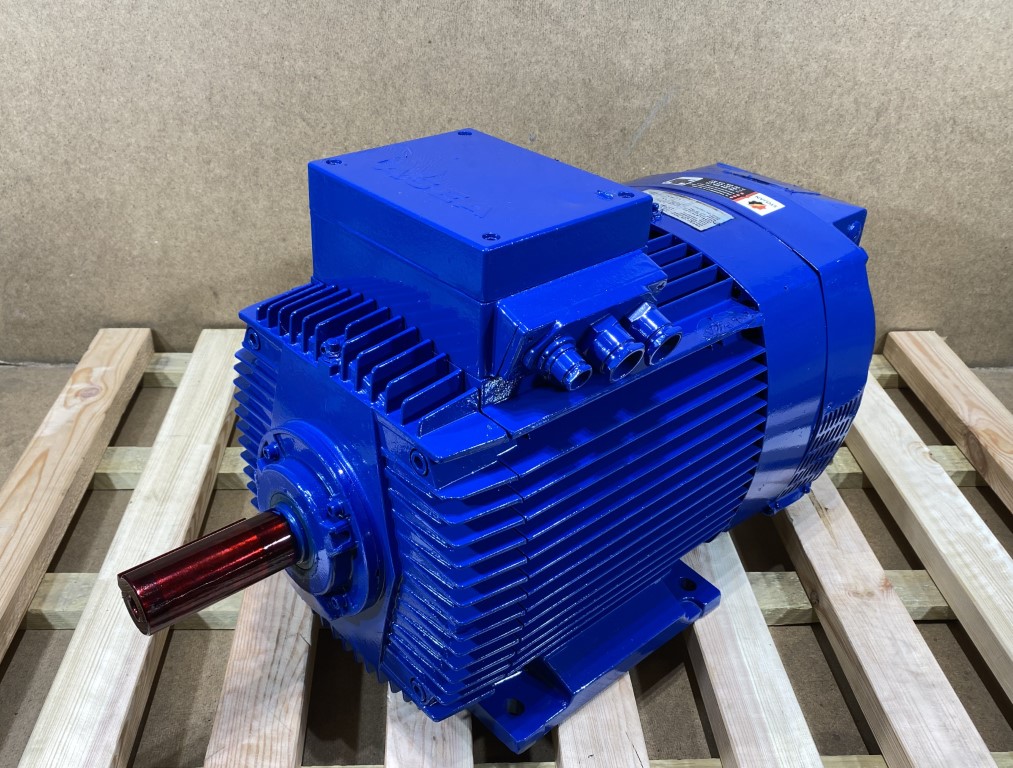 silnik elektryczny dwubiegowy 7,5/4kW 1450/725obr. HAMULEC