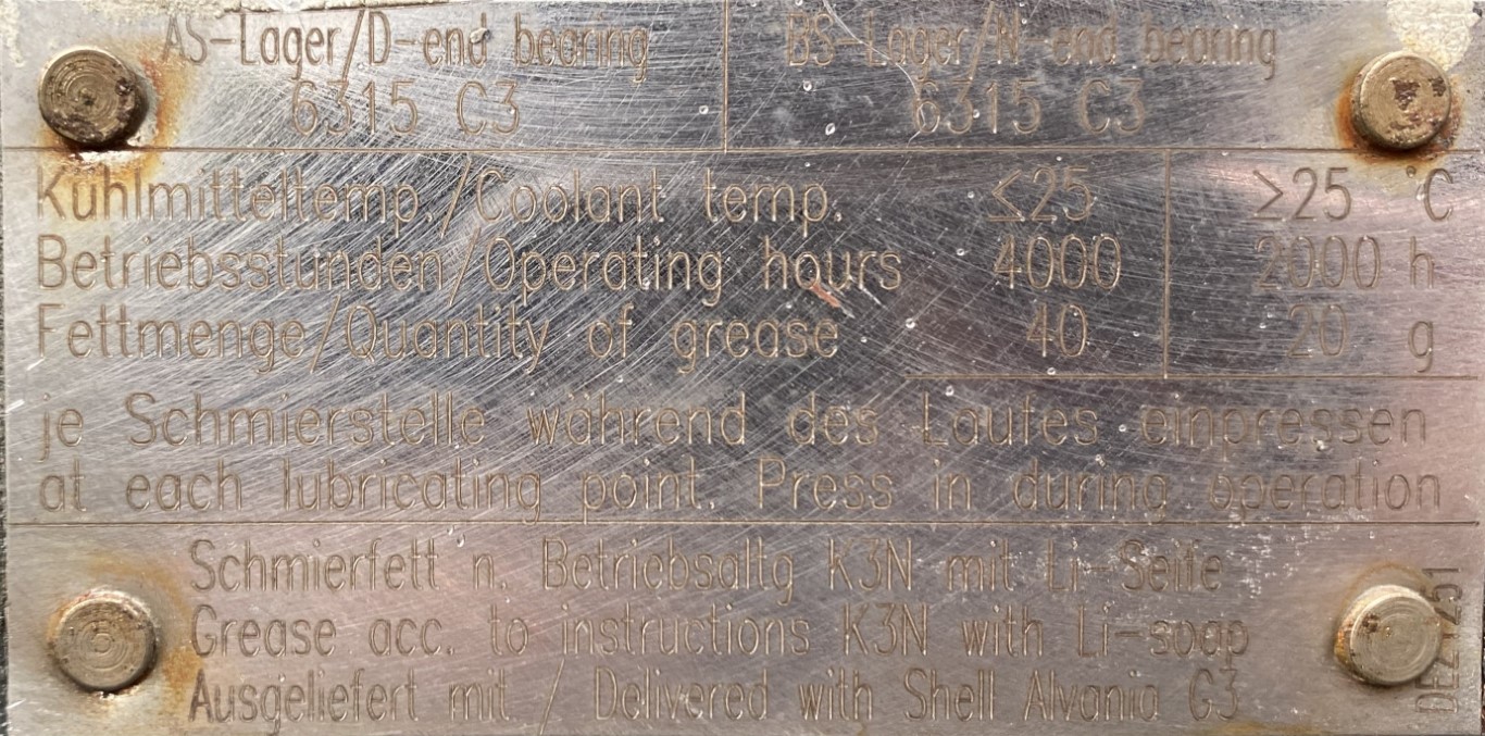 silnik elektryczny 55kW 2960obr. 3fazowy - zdjęcie 3