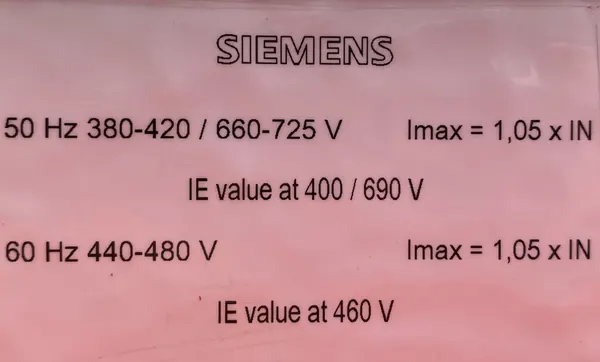Silnik elektryczny 200kW 1488obr. 3fazowy SIEMENS IE3 - zdjęcie 3
