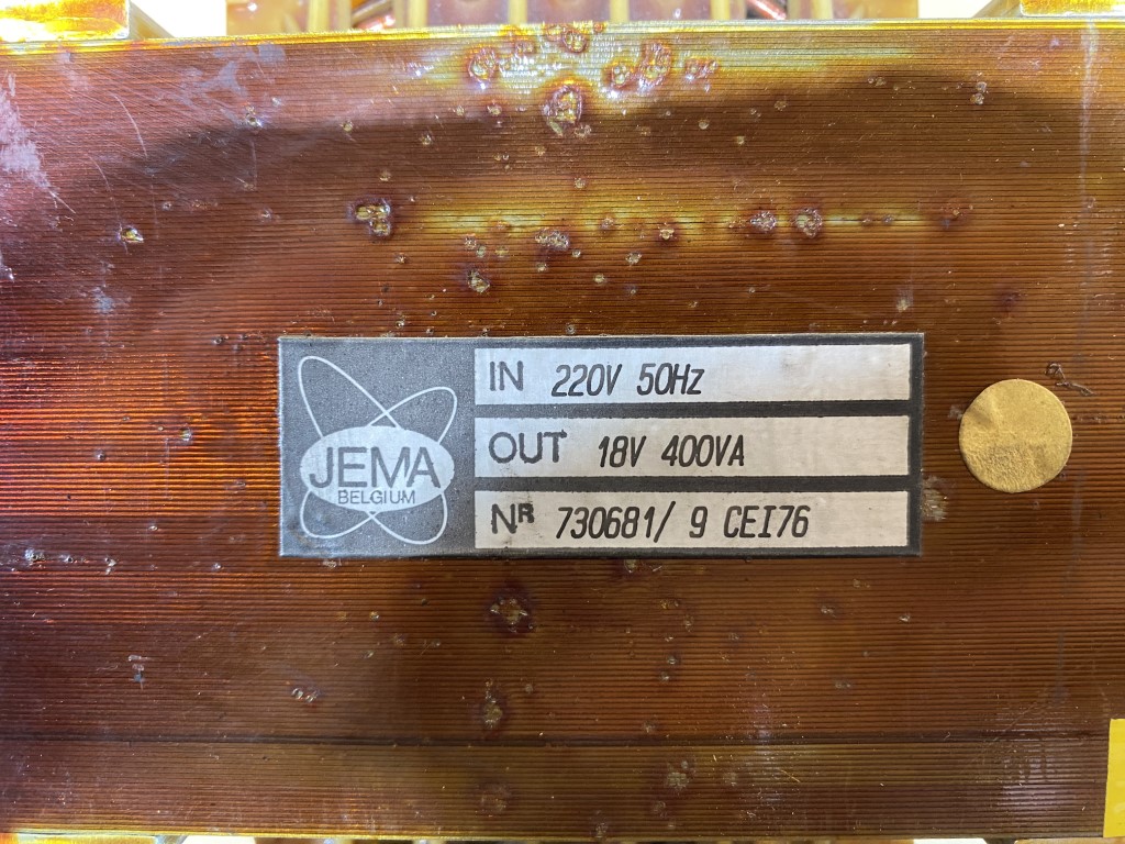 transformator 400VA 220V/18V - zdjęcie 2