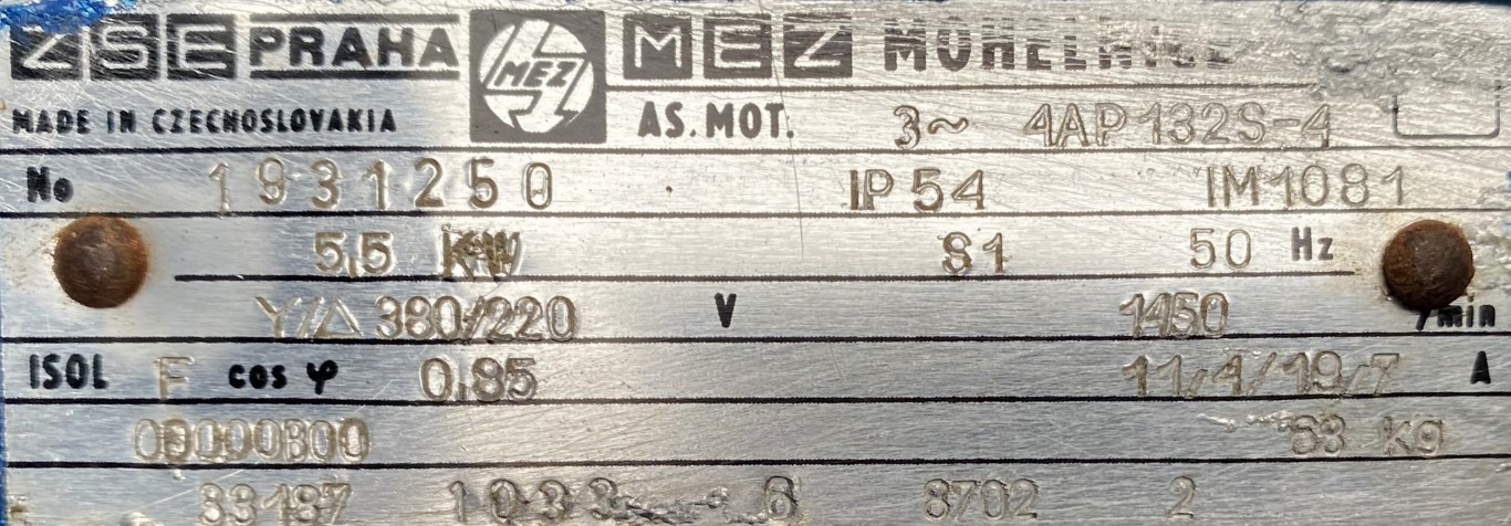 wentylator / dmuchawa 5,5kW 1450obr. - zdjęcie 3