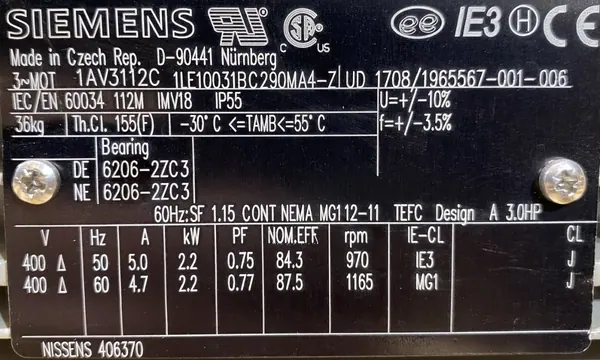 Motoreduktor / przekładnia 2,2kW 89obr. - zdjęcie 2