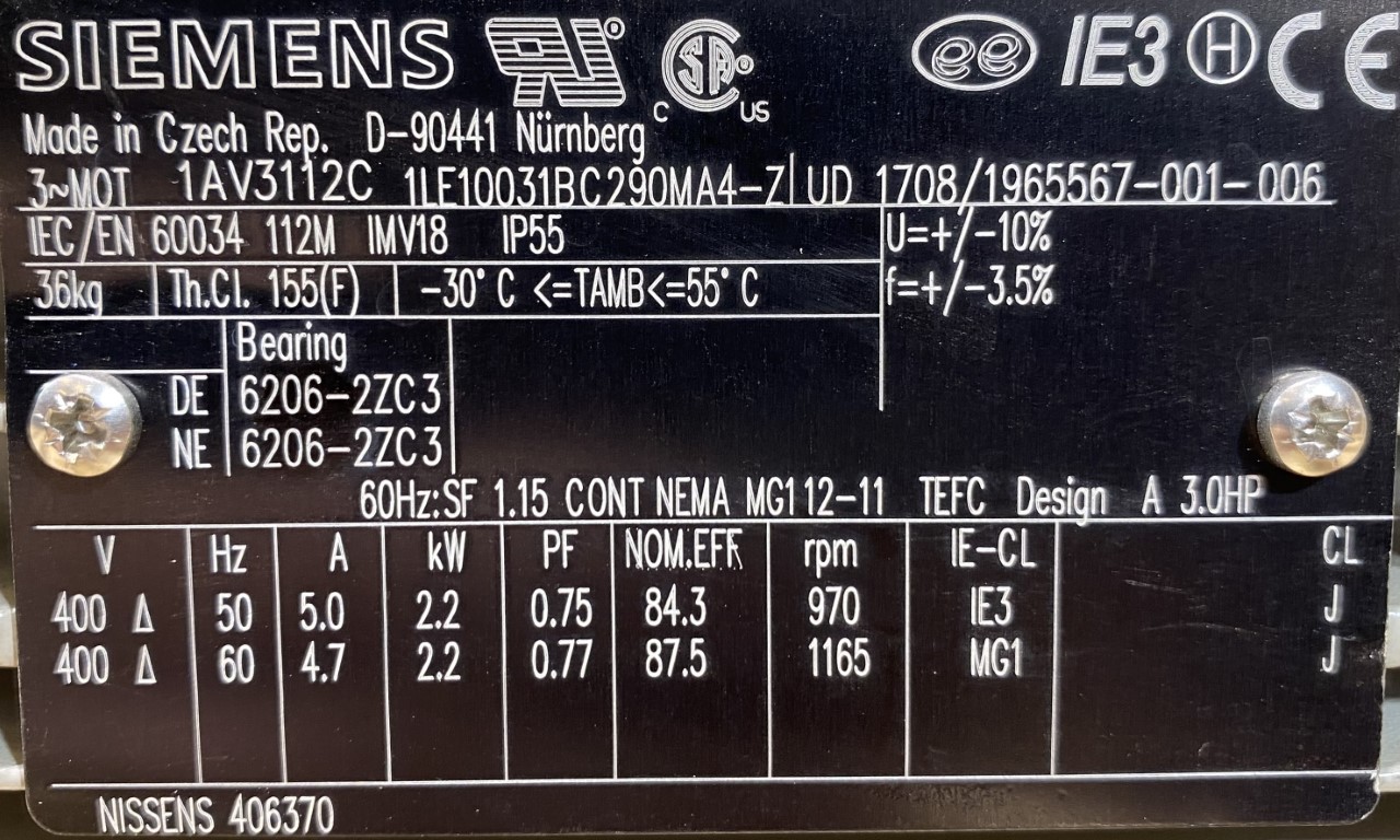 motoreduktor / przekładnia 2,2kW 89obr. - zdjęcie 2