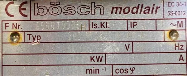 Silnik elektryczny 30kW 1485obr. 3fazowy - zdjęcie 2