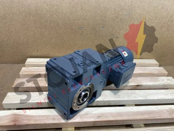 Motoreduktor / przekładnia 0,55kW 18,5obr. 3fazowy HAMULEC Lenze - zdjęcie 1