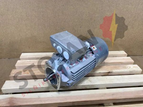 Silnik elektryczny 2,2kW 1460obr 3fazowy HAMULEC NORD IE3 do reduktora - zdjęcie 1