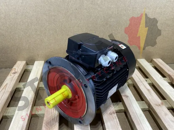 Silnik elektryczny 5,5kW 1470obr. SIEMENS IE3 (czar) - zdjęcie 1