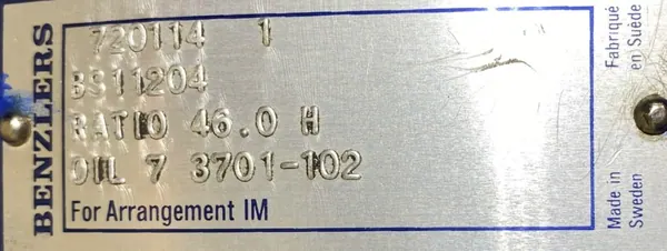 Motoreduktor / przekładnia 3kW 31obr. - zdjęcie 3