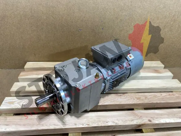 Motoreduktor / przekładnia 0,75kW 26,9obr. 3fazowy HAMULEC Lenze - zdjęcie 1