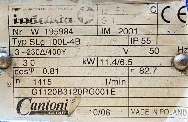 Motoreduktor / przekładnia 3kW 194obr. - zdjęcie 2