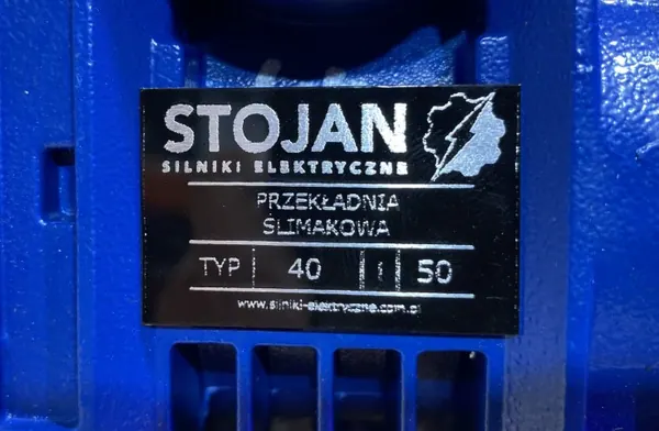 Motoreduktor / przekładnia 0,18kW 27obr. 3fazowy - zdjęcie 3