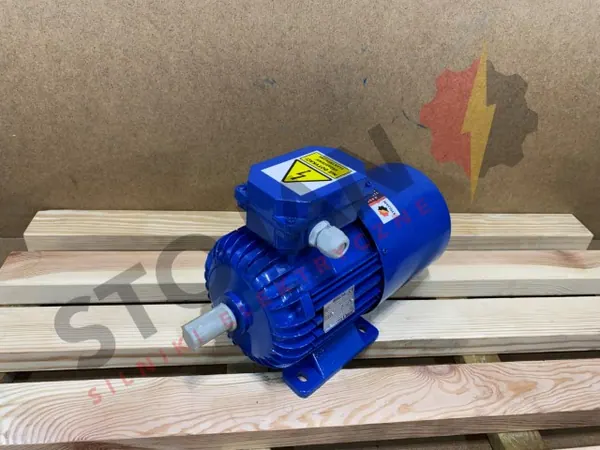 Silnik elektryczny 0,75kW 1380obr. 3fazowy HAMULEC BESEL - zdjęcie 1