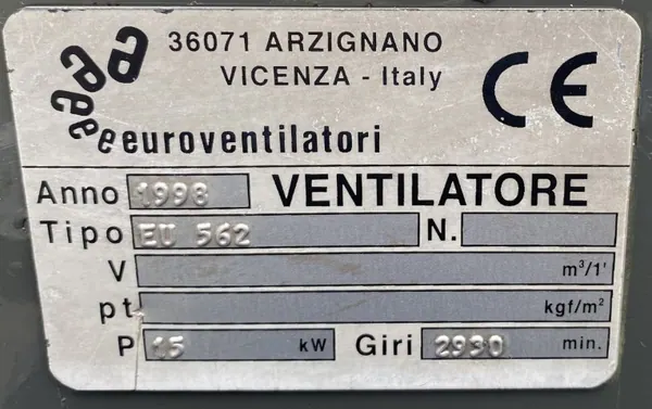 Wentylator / dmuchawa 18,5kW 2930obr. - zdjęcie 3