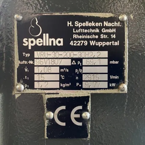 Wentylator / dmuchawa 11kW 2930obr. - zdjęcie 5
