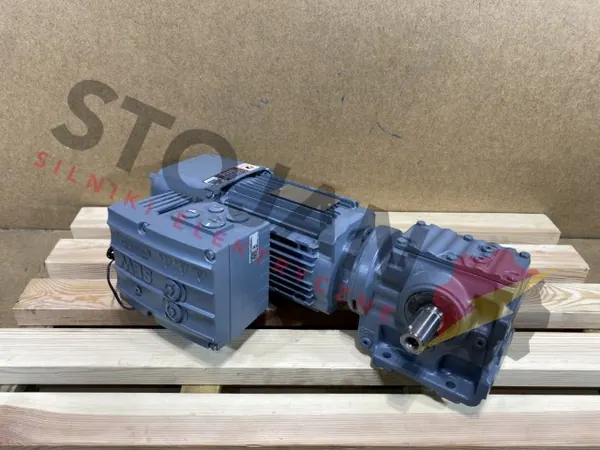 Motoreduktor / przekładnia 0,15-0,75kW 11-57obr. 3fazowy HAMULEC SEW - zdjęcie 1
