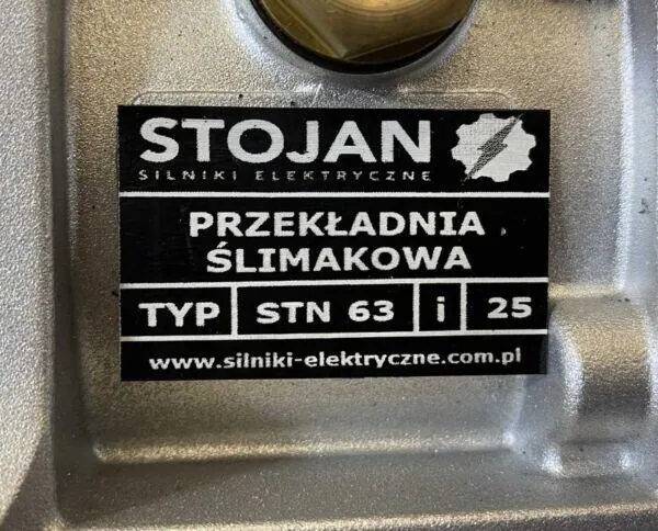 Motoreduktor / przekładnia 0,55kW 36obr. 3fazowy - zdjęcie 3