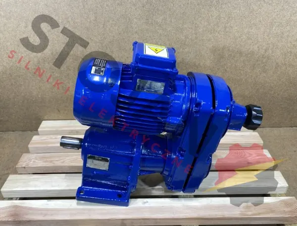 Motoreduktor / przekładnia 1,1kW 12-100obr. 3fazowy Lenze - zdjęcie 1