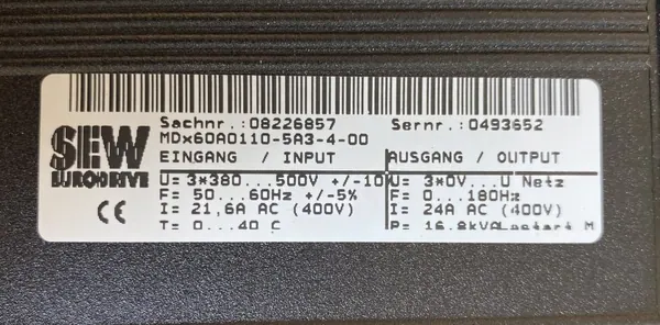 Falownik 11kW 400V SEW - zdjęcie 3
