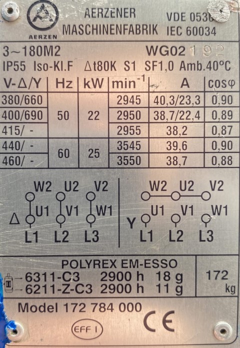 wentylator / dmuchawa 22kW 2950obr. - zdjęcie 3
