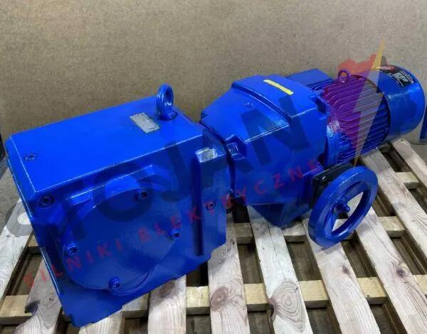 Motoreduktor / przekładnia 4kW 5,1-25,7obr. HAMULEC - zdjęcie 2
