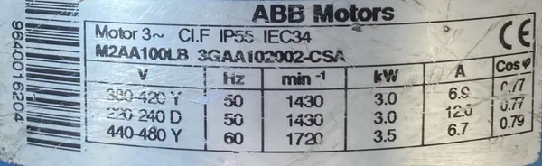 Motoreduktor / przekładnia 3kW 31obr. - zdjęcie 2