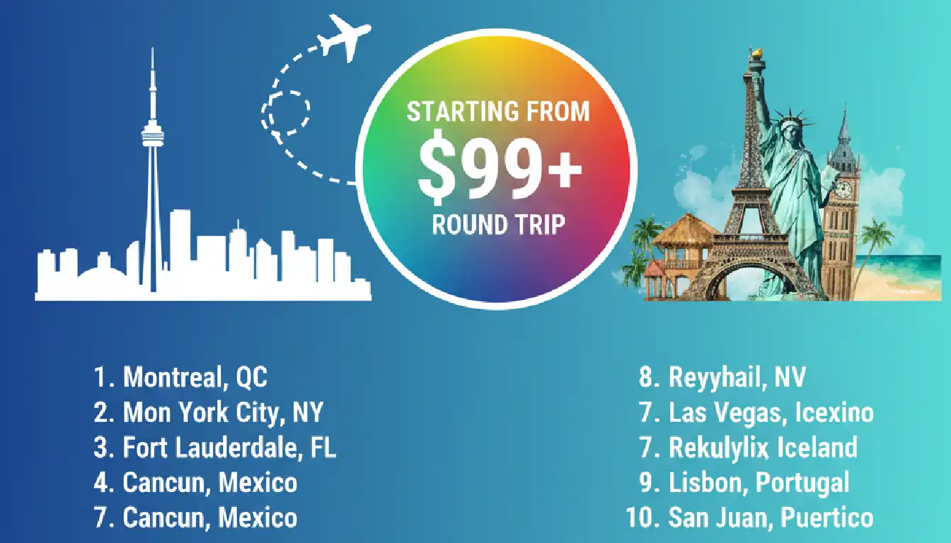 The 10 Cheapest Flight Destinations from Toronto