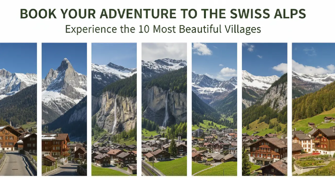  most beautiful village in the Swiss Alps