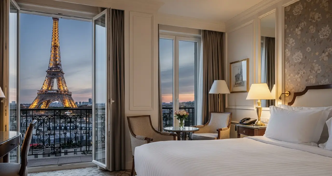 Recommended Hotels in Paris with Eiffel Tower Views 