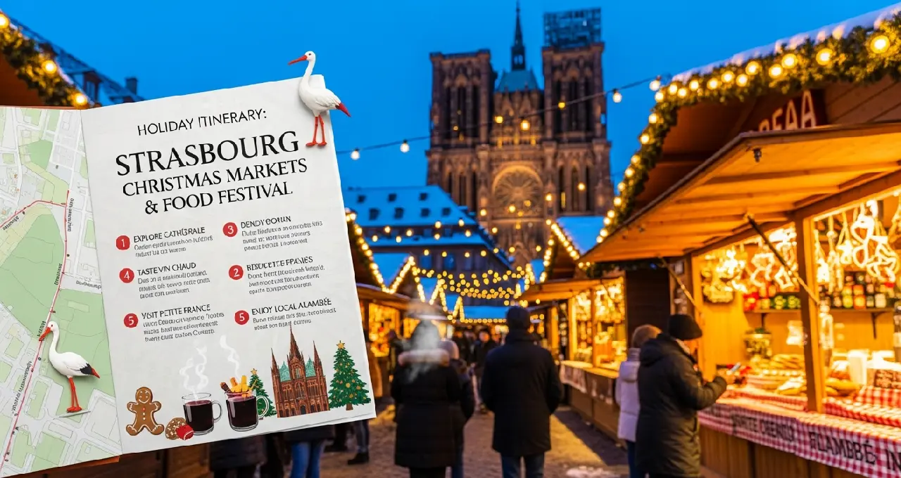Holiday Itinerary: Strasbourg Christmas Markets & Food Festival