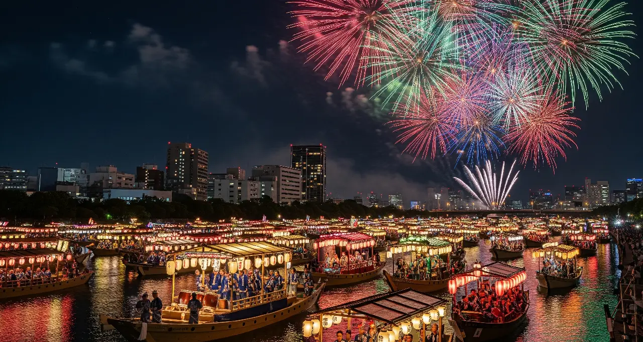 Tenjin Matsuri: Osaka's River Festival Spectacular