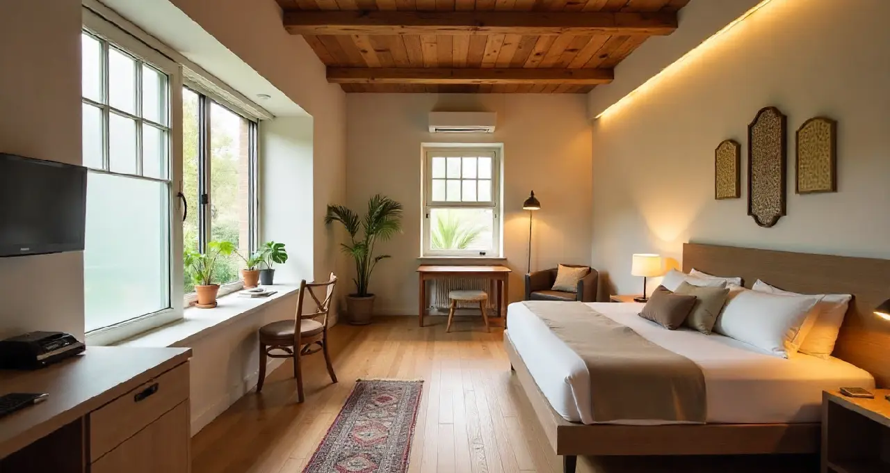 Should I look for a specific accommodation design for a digital nomad?