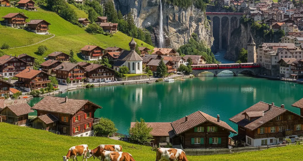 small villages and towns in Switzerland